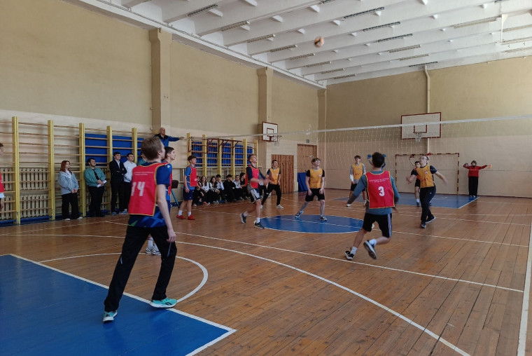 Товарищеская встреча по волейболу, приуроченная ко Дню защитника Отечества.