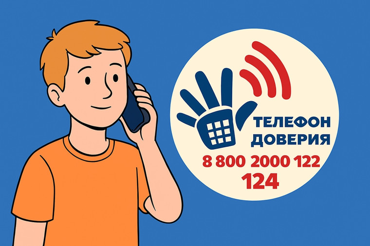 Детский телефон доверия – помощь рядом.